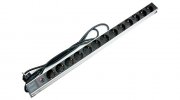 Cabeus Блок евророзеток для 19 шкафов, 13 розеток, фильтр, 16 A PDU-13P-F-2EU
