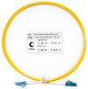 Cabeus Шнур оптический simplex LC/APC-LC/UPC 9/125 sm FOP(s)-9-LC/APC-LC/UPC-25m