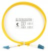 Cabeus Шнур оптический duplex LC-LC 9/125 sm FOP(d)-9-LC-LC-1,5m