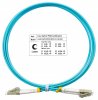 Cabeus Шнур оптический duplex LC-LC 50/125 mm OM3 FOP-50-LC-LC-3m