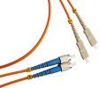 Cabeus Шнур оптический duplex SC-FC 50/125 mm OM3 FOP-50-SC-FC-1,5m