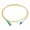 Cabeus Шнур оптический simplex SC/APC-LC/UPC 9/125 sm LSZH, FOP(s)-9-SC/APC-LC/UPC-25m