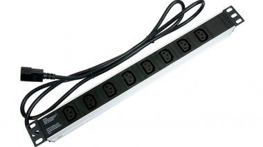 Фотография товара 'Cabeus Блок розеток для 19 шкафов, горизонтальный PDU-8I-2IEC'