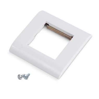 Фотография товара 'Cabeus FF-80x80 Лицевая панель 80х80мм для модулей 45x45 (Mosaic)'