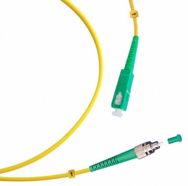 Фотография товара 'Cabeus Шнур оптический duplex FC/APC-LC/UPC 9/125 sm FOP(d)-9-FC/APC-LC/UPC-3m'