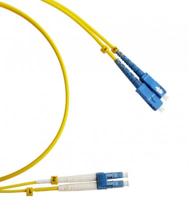 Фотография товара 'Cabeus Шнур оптический duplex FC/APC-FC/UPC 9/125 sm FOP(d)-9-FC/APC-FC/UPC-25m'