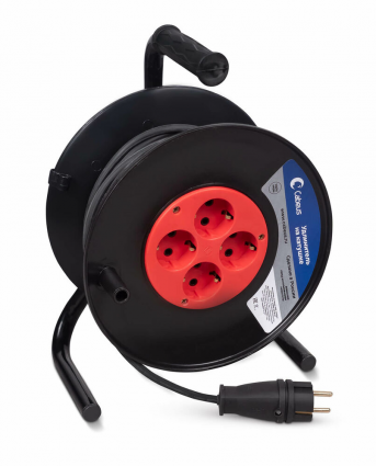 Фотография товара 'Cabeus EC-C-3.5-FR-G-20 Удлинитель силовой КГ 3500 Вт 20м'