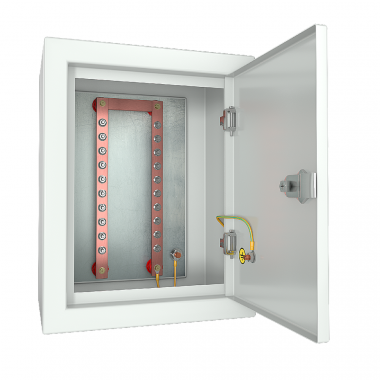 Фотография товара 'Cabeus CBG-ЯГЗШ-20-3.15 Ящик ГЗШ 20 подключений, 3х15 мм (ВхШхГ 400х310х220 мм)'