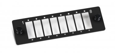 Фотография товара 'Cabeus FO-FP-8SC-D-BK Адаптерная панель на 8 SC duplex'