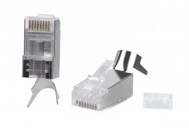 Фотография товара 'Cabeus 8P8C-SH-C6(1.35)-TWP Коннектор RJ-45(8P8C) под витую пару, категория 6'