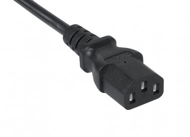 Фотография товара 'Cabeus PC-186-VDE-1.0-0.6M Кабель питания компьютера (Schuko+C13)'