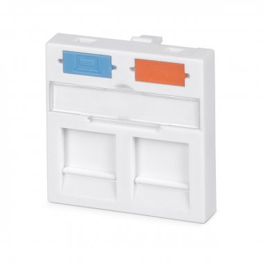 Фотография товара 'Cabeus FP-45-2M Вставка 45x45 (Mosaic) для 2 модулей'