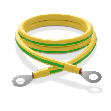 Фотография товара 'Cabeus GrW-6-900 Провод заземления медный кольцо-кольцо 0.90м'