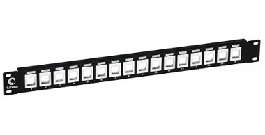 Фотография товара 'Cabeus Модульная патч-панель 19, 16 портов, 1U PLB-16'