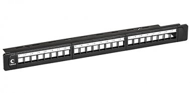 Фотография товара 'Cabeus Модульная патч-панель 19, 24 порта, 1U PLB-24'
