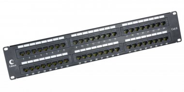 Фотография товара 'Cabeus Патч-панель 19 (2U), 48 портов RJ-45 PL-48-Cat.6-Dual'
