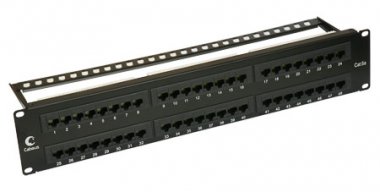 Фотография товара 'Cabeus Патч-панель 19 (2U), 48 портов RJ-45 PL-48-Cat.6A-Dual'