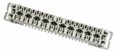 Фотография товара 'Cabeus Плинт соединительный на 10 пар, для крепления на штанге CM-10P-P'