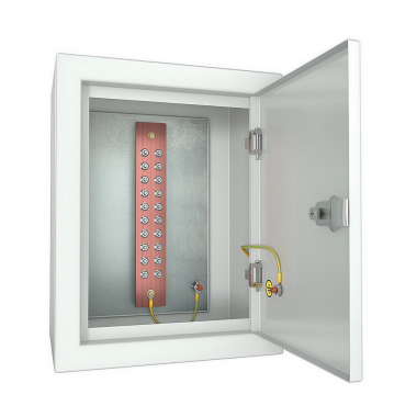 Фотография товара 'Cabeus CBG-ЯГЗШ-20-8.80 Ящик ГЗШ 20 подключений, 8х80 мм (ВхШхГ 400х310х220 мм)'