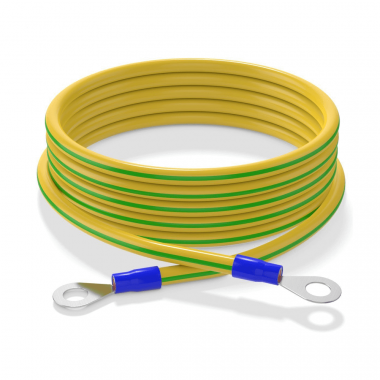 Фотография товара 'Cabeus GrW-6-1500 Провод заземления медный кольцо-кольцо'