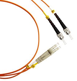 Фотография товара 'Cabeus Шнур оптический duplex LC-ST 50/125 mm OM3 FOP-50-LC-ST-7m'