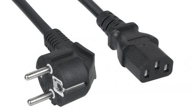 Фотография товара 'Cabeus Кабель питания компьютера PC-186-VDE-0.6M'