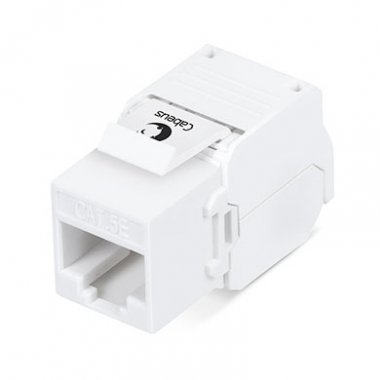Фотография товара 'Cabeus Вставка Keystone Jack RJ-45(8P8C) KJ-RJ45-Cat.5e-180-Toolless'