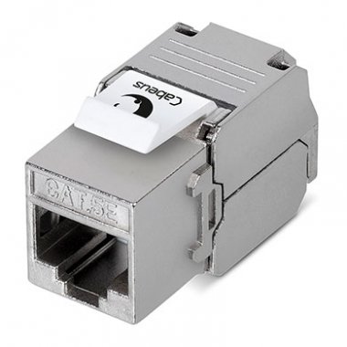 Фотография товара 'Cabeus Вставка Keystone Jack RJ-45(8P8C) KJ-RJ45-Cat.5e-SH-180-Toolless'
