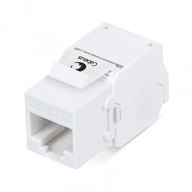 Фотография товара 'Cabeus Вставка Keystone Jack RJ-45(8P8C) KJ-RJ45-Cat.6A-180-Toolless'