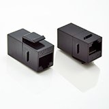 Фотография товара 'Cabeus Проходной адаптер формата Keystone, RJ45-RJ45 CA-KJ-8p8c-C5e'