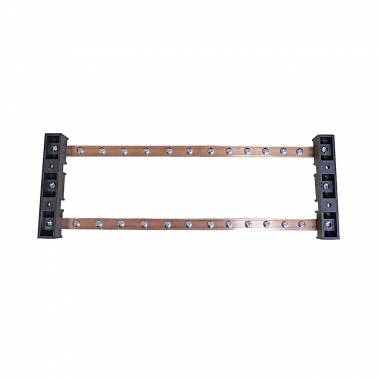 Фотография товара 'Cabeus CBG-NP-11-275 Шина PEN земля-ноль на 11+11 присоединений, медь, 275А'