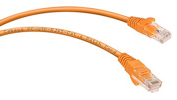 Фотография товара 'Cabeus Патч-корд UTP, категория 6, 1 м PC-UTP-RJ45-Cat.6-1m-OR'