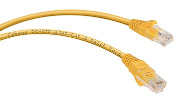 Фотография товара 'Cabeus Патч-корд UTP, категория 6, 1.5 м PC-UTP-RJ45-Cat.6-1.5m-YL'