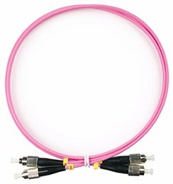 Фотография товара 'Cabeus Шнур оптический duplex FC-FC 50/125 mm FOP-50-OM4-FC-FC-1m'