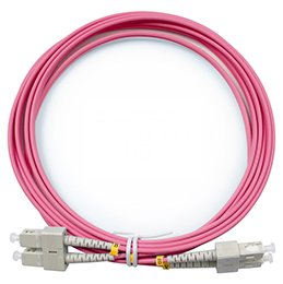 Фотография товара 'Cabeus Шнур оптический duplex SC-SC 50/125 mm FOP-50-OM4-SC-SC-3m'