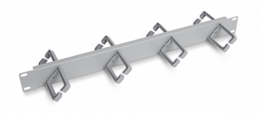 Фотография товара 'Cabeus JB08-1U-45-GY Кабельный органайзер горизонтальный 19"'