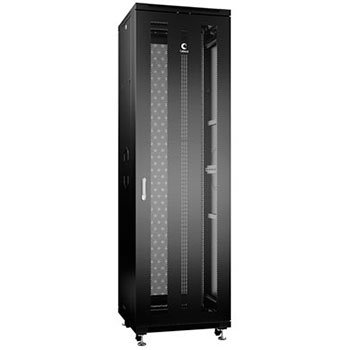 Фотография товара 'Cabeus Шкаф монтажный телекоммуникационный 19" напольный 42U, ND-05C-42U60/120-BK'