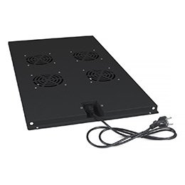 Фотография товара 'Cabeus Модуль вентиляторный с 4-я вентиляторами, TRAY-120-BK'