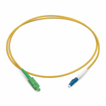 Фотография товара 'Cabeus Шнур оптический simplex SC/APC-LC/UPC 9/125 sm LSZH, FOP(s)-9-SC/APC-LC/UPC-1m'