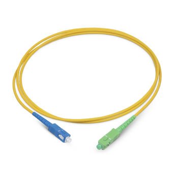 Фотография товара 'Cabeus Шнур оптический simplex SC/APC-SC/UPC 9/125 sm LSZH, FOP(s)-9-SC/APC-SC/UPC-1,5m'