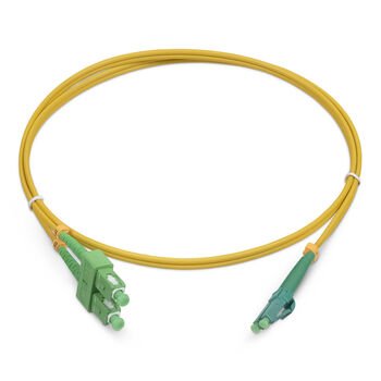 Фотография товара 'Cabeus Шнур оптический duplex LC/APC-SC/APC 9/125 sm LSZH, FOP(d)-9-LC/APC-SC/APC-10m'