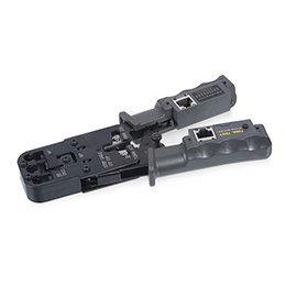 Фотография товара 'Cabeus Инструмент обжимной 3 в 1 для RJ-45, RJ-11/12 с тестером для витой пары, HT-2010NT'