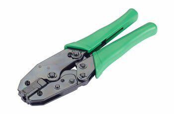 Фотография товара 'Cabeus Инструмент обжимной для экранированных коннекторов RJ-45 (8р8с) короткий корпус с хвостовиком, HS-236Q1'