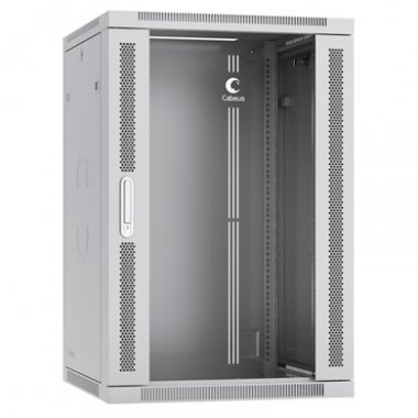 Фотография товара 'Cabeus Шкаф телекоммуникационный настенный 19 18U SH-05F-18U60/45m-BK'