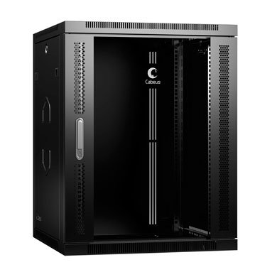 Фотография товара 'Cabeus Шкаф телекоммуникационный настенный 19 15U SH-05F-15U60/60-BK'