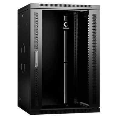 Фотография товара 'Cabeus Шкаф телекоммуникационный настенный 19 18U SH-05F-18U60/60-BK'