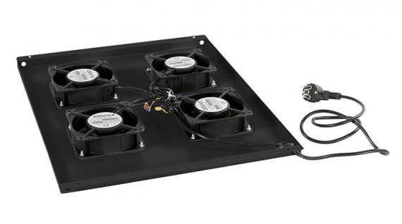 Фотография товара 'Cabeus Модуль вентиляторный с 4-я вентиляторами, серии SH-05C, ND-05C TRAY-80'