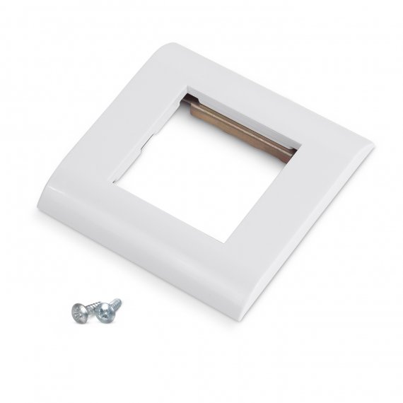 Фотография товара 'Cabeus FF-80x80 Лицевая панель 80х80мм для модулей 45x45 (Mosaic)'