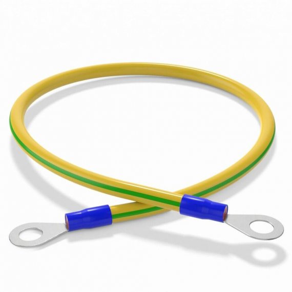 Фотография товара 'Cabeus GrW-2,5-200 Провод заземления для 19 дюймового монтажного оборудования 0,2 м'