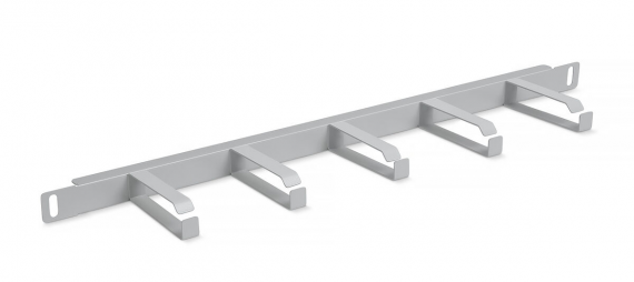 Фотография товара 'Cabeus JB08-0,5U-GY Кабельный органайзер горизонтальный 19" 0.5U'